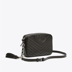 Tory Burch Fleming Chevron Camera Bag